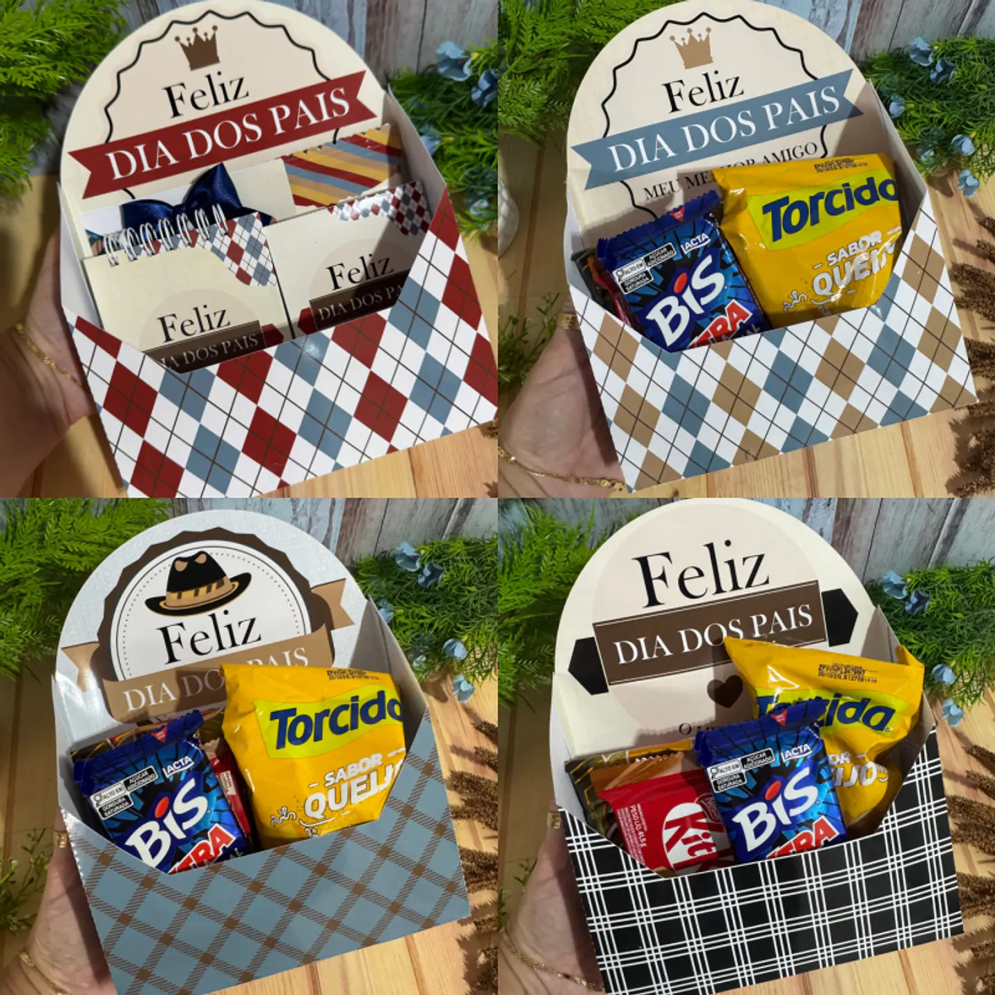 Arquivo Dia dos Pais Caixa Envelope - Gb 1