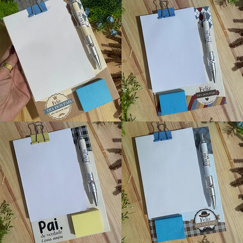 Arquivo Dia dos Pais Mini Prancheta - GB