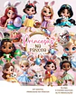 Kit Digital Princesas na Páscoa - Que Fofura Criativos - Thumbnail 1