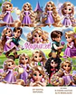 Kit Digital Rapunzel - Que Fofura Criativos - Thumbnail 1