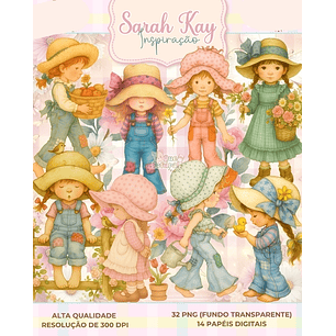 Kit Digital Sarah Kay - Que Fofura Criativos