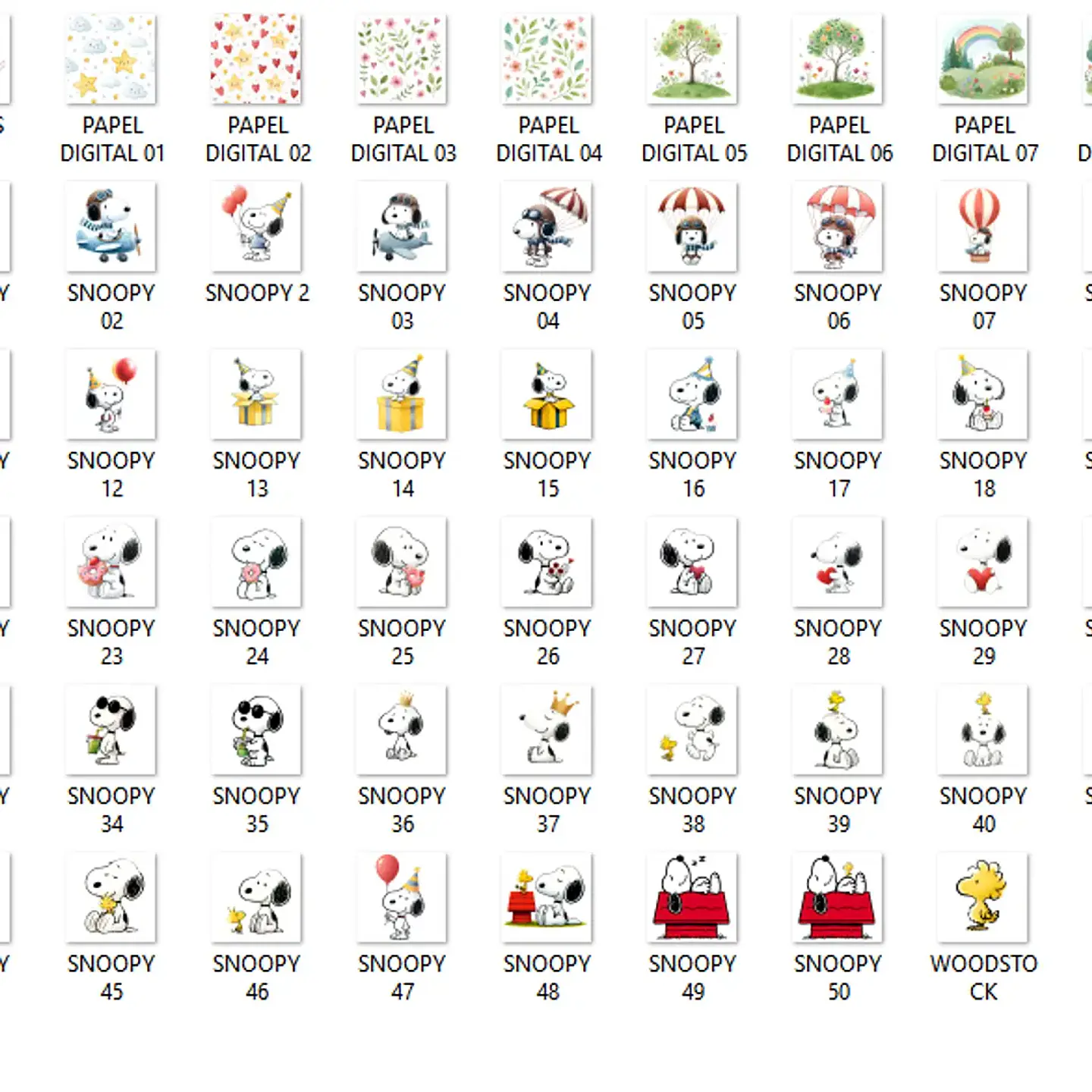 Kit Digital Snoopy- Que Fofura Criativos 2