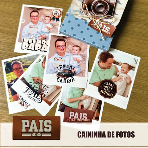 Arquivo Dia dos Pais Caixinha de Fotos do Papai - Tita