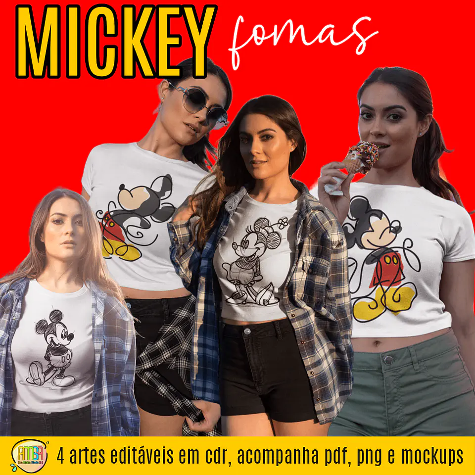 Arquivo Camisas Mickey Formas - Ana Melim 1