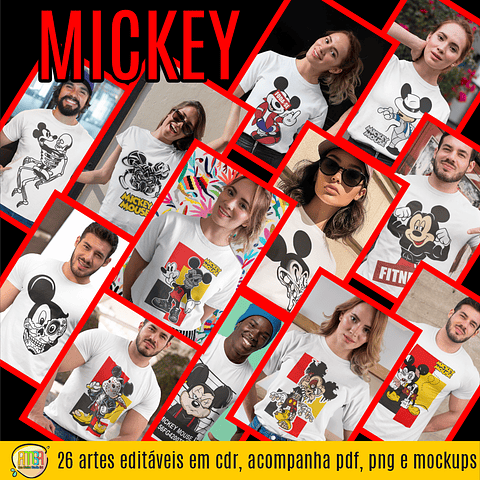 Arquivo Camisas Mickey - Ana Melim