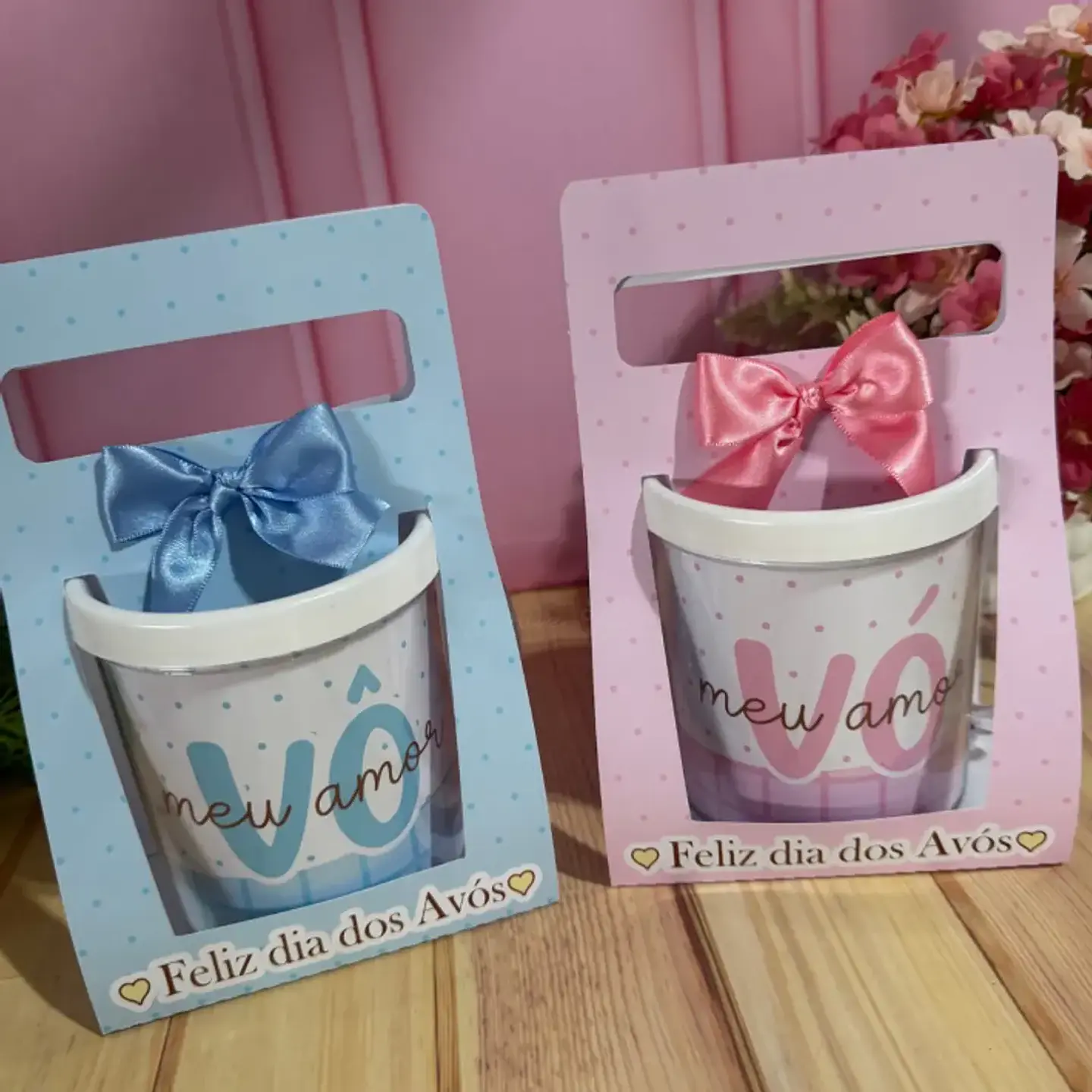 Arquivo Dia dos Avós Caixa Caneca Acrílica - Arquivos GB 4