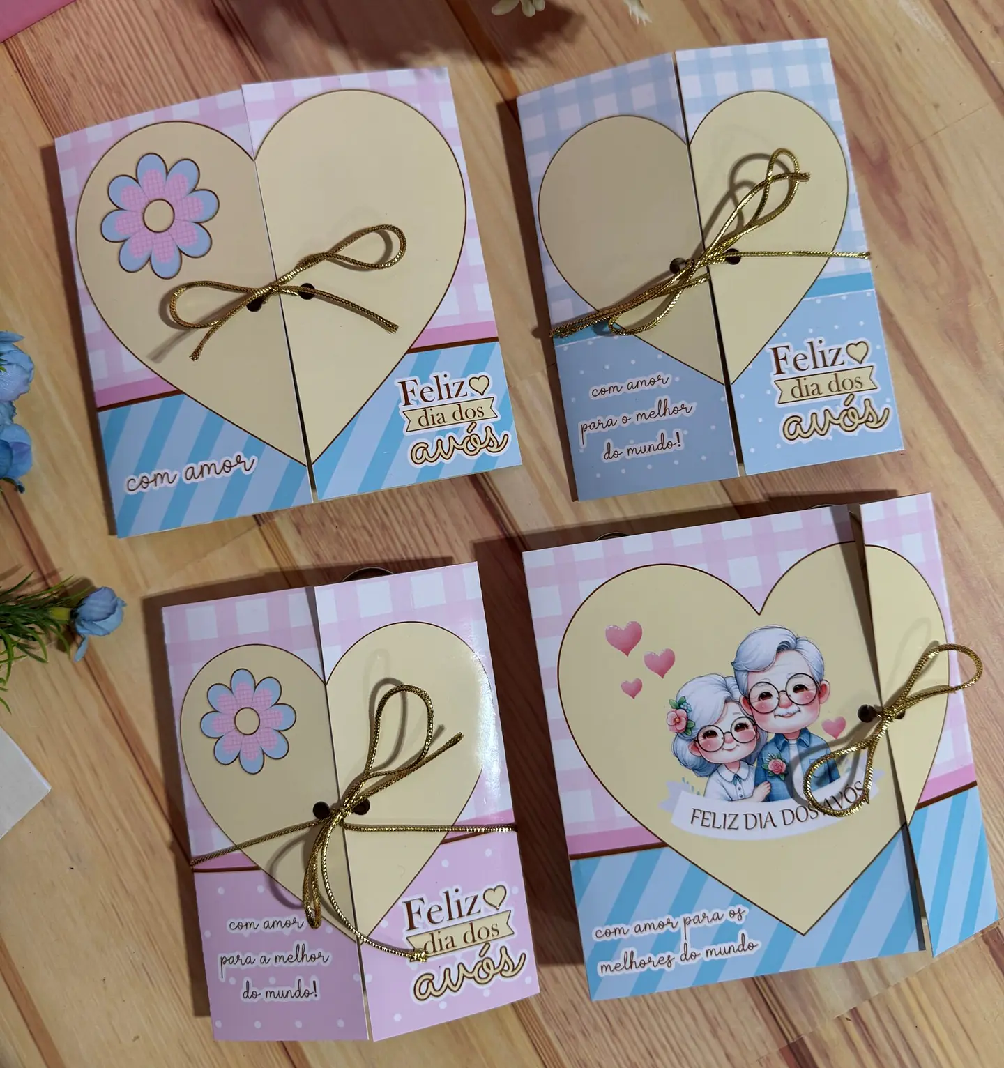 Arquivo Dia dos Avós Card Chaveiro 3x4 - Arquivos GB 1