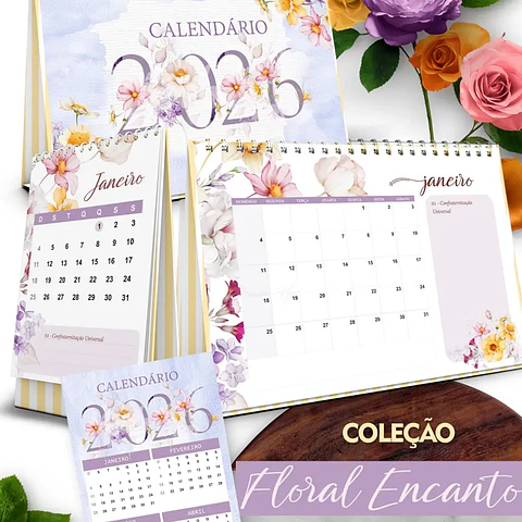 Arquivo Calendários Encanto 2026 - Bicho Papel