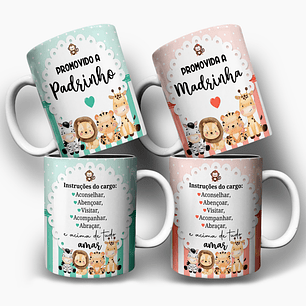 Arquivo Padrinhos de Batismo Safari Dindo e Dinda