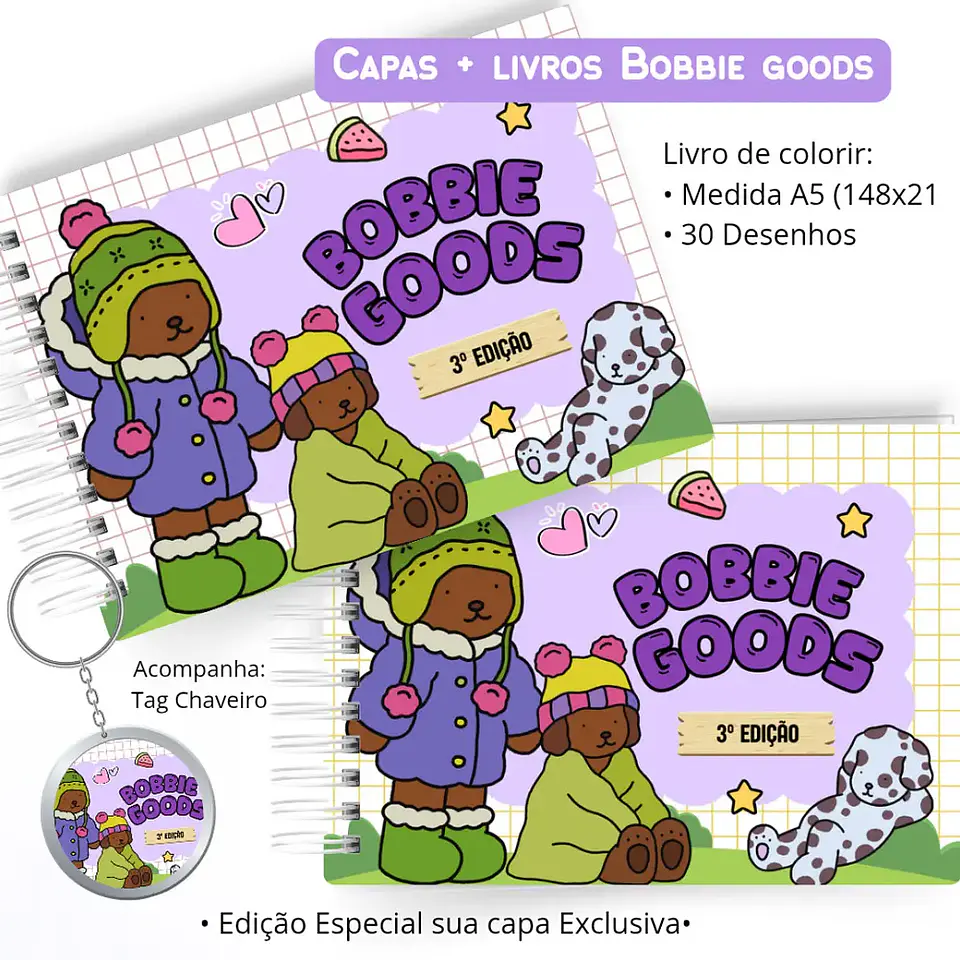 Arquivo Combo Bobbie Goods - Encaderna Com Amor 5