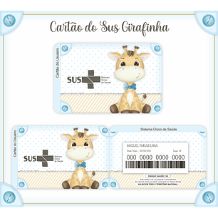 Arquivo Cartão do sus Girafinha