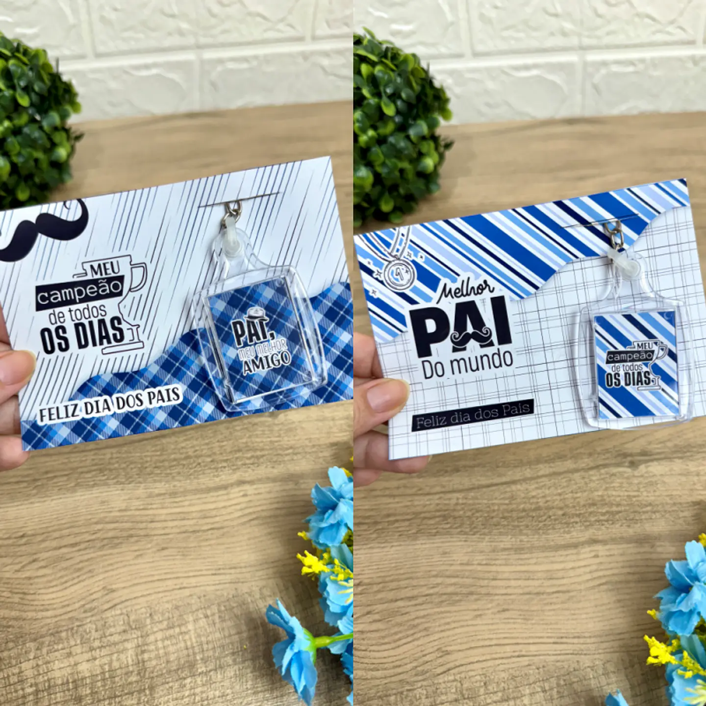 Arquivo Dia dos Pais Card Chaveiro 3x4 - Madi 1