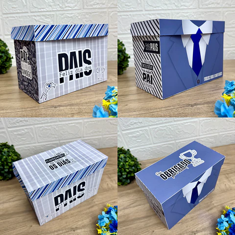 Arquivo Dia dos Pais Caixa para Camisa - Madi