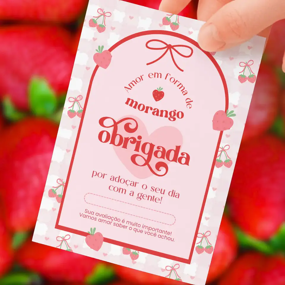 Kit Digital Morango do Amor - Ana Flor 5