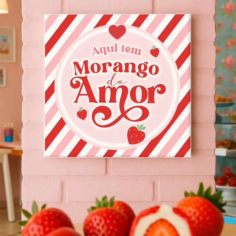 Kit Digital Morango do Amor - Ana Flor 6