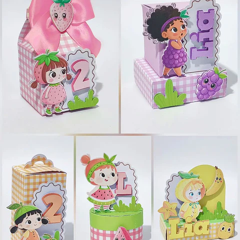 Arquivo de Corte Frutinhas 13 - Criar Bv