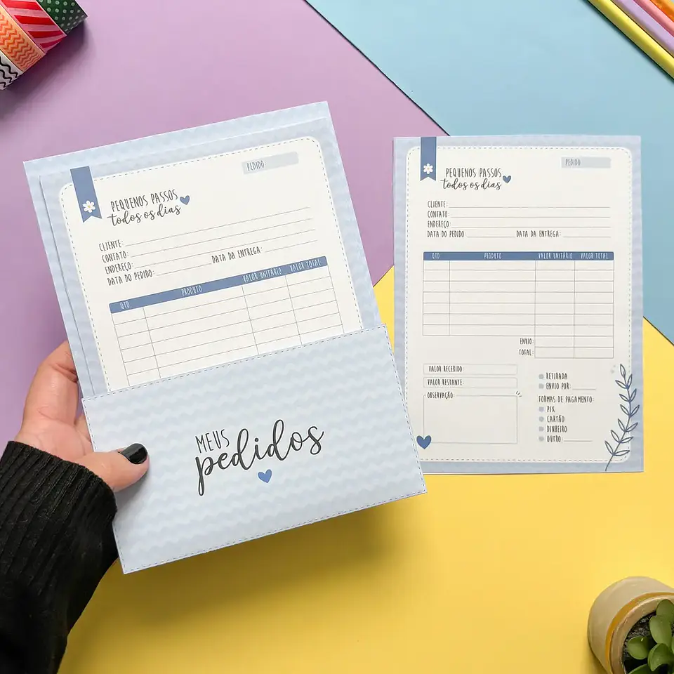 Arquivo Bloquinho de Pedidos Empresa - Tudo Pra Papelaria 3