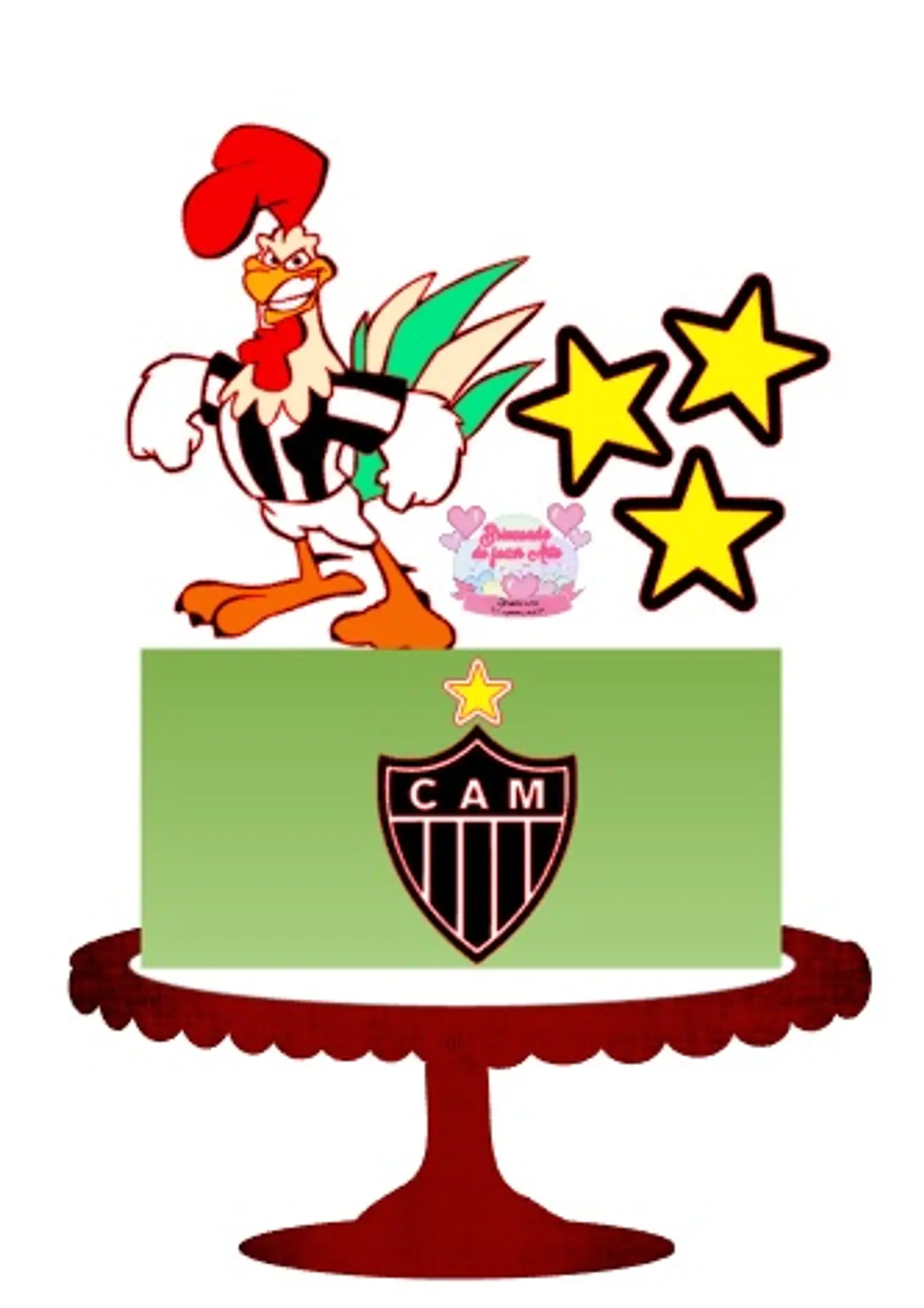 Arquivo de Corte Topo Galo  1