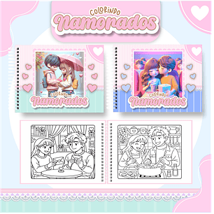 Arquivo livro de colorir Namorados - PAMELLA