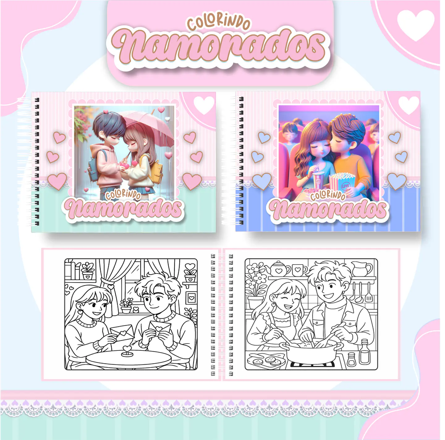 Arquivo livro de colorir Namorados - PAMELLA 1