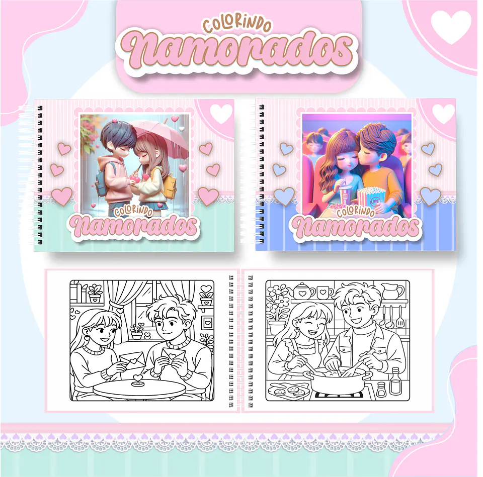 Arquivo livro de colorir Namorados - PAMELLA 1