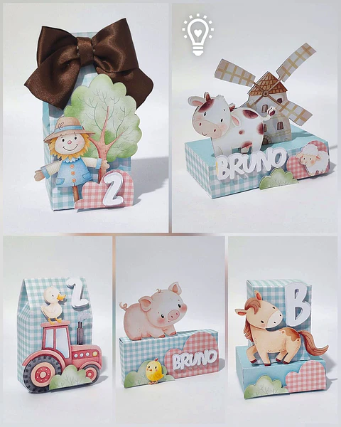 Arquivo de Corte Fazendinha 123 - Criar Bv