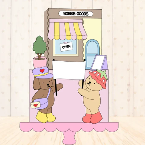 Arquivo Topo de Bolo Bobbie Goods