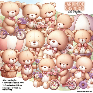 Kit Digital Jardim de Ursinhos - Eternize
