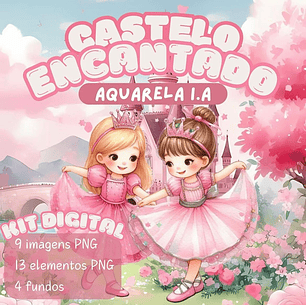 Kit Digital Castelo Encantado - MK