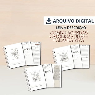Arquivo Combo Agendas Católicas + Palavra Viva - Pitakos