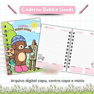 Arquivo Combo Caderno Bobbie Goods 1 - Van Criações