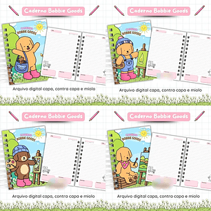 Arquivo Combo Caderno Bobbie Goods 1 - Van Criações