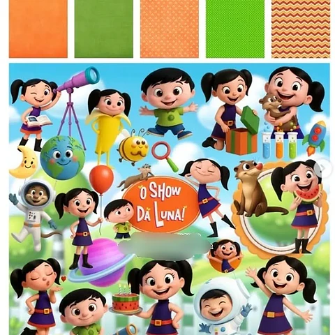 Kit Digital O Show da Luna 3D - Fanddy