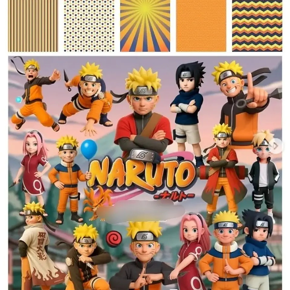 Kit Digital Naruto 3D - Fanddy 1