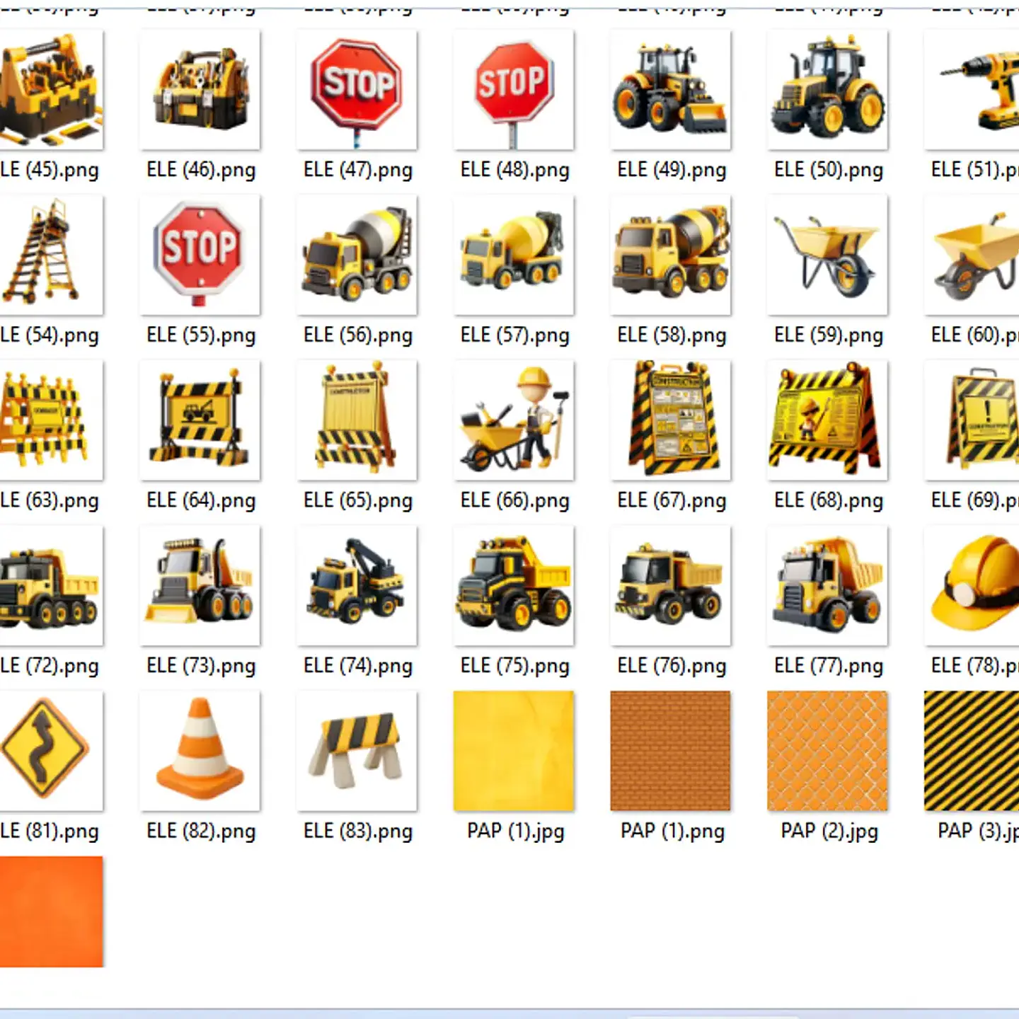 kit Digital Construtor com Mascotes 3D - Fanddy 2