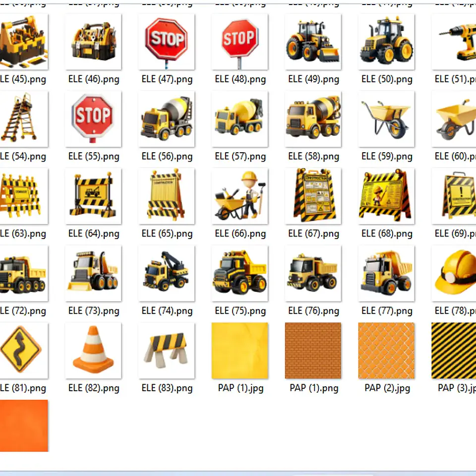 kit Digital Construtor com Mascotes 3D - Fanddy 2