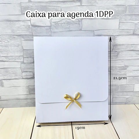 Arquivo Molde Caixa Agenda A5 - Madi