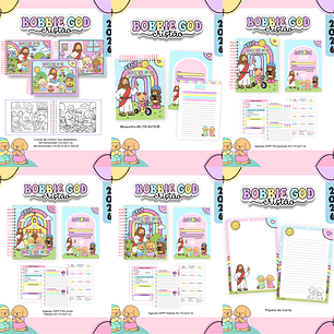 Arquivo Combo Escolar Bobbie God Cristão Menina - PAMELLA