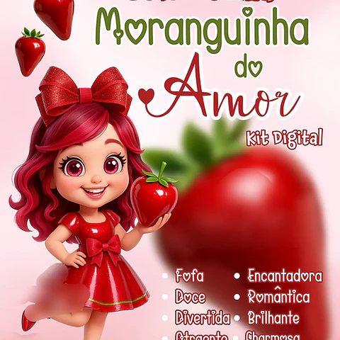 Kit Digital Moranguinha do Amor - TOKE