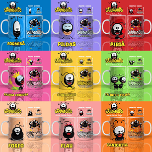 Arquivo Canecas Turma do Smilinguido - Caneca Criativa