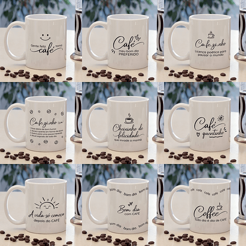Arquivo Caneca Frases Café - Minima Studio