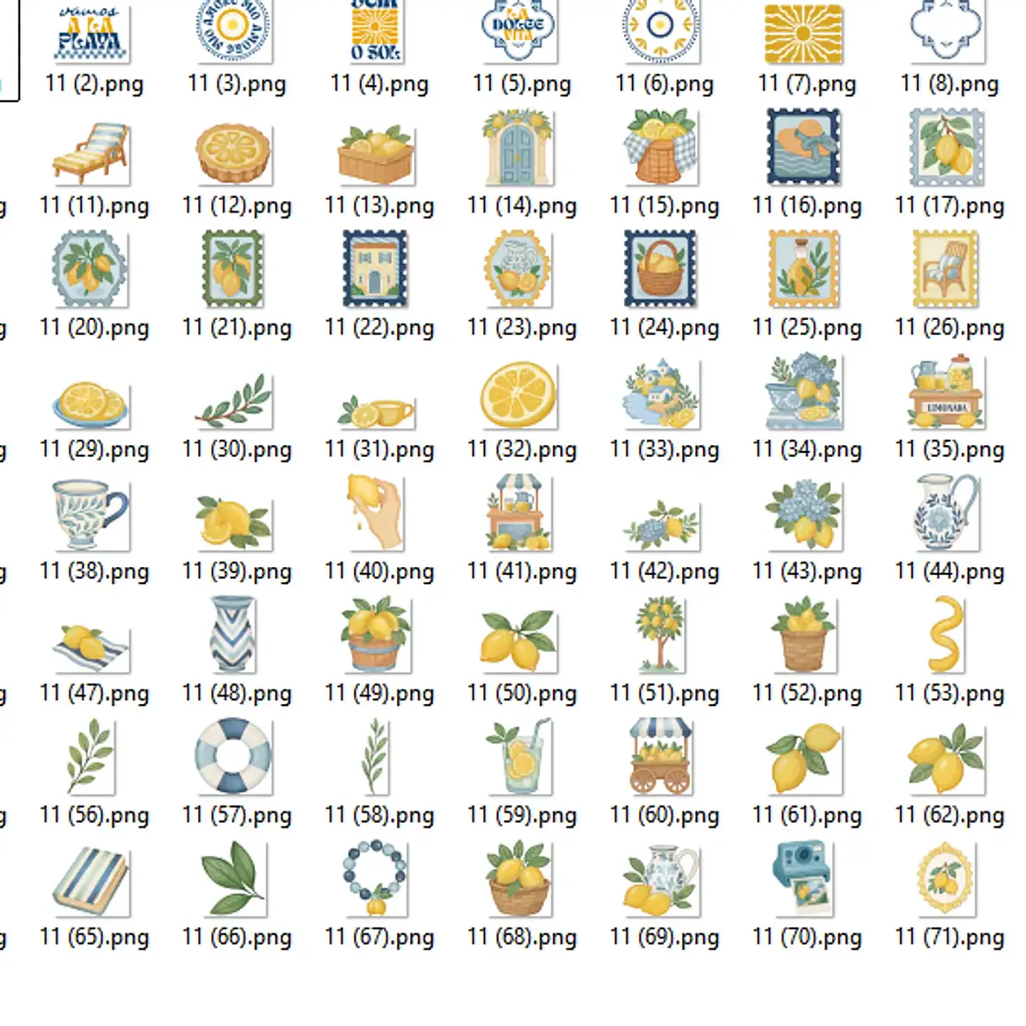 Kit Digital Summer Fellings - Tita 2