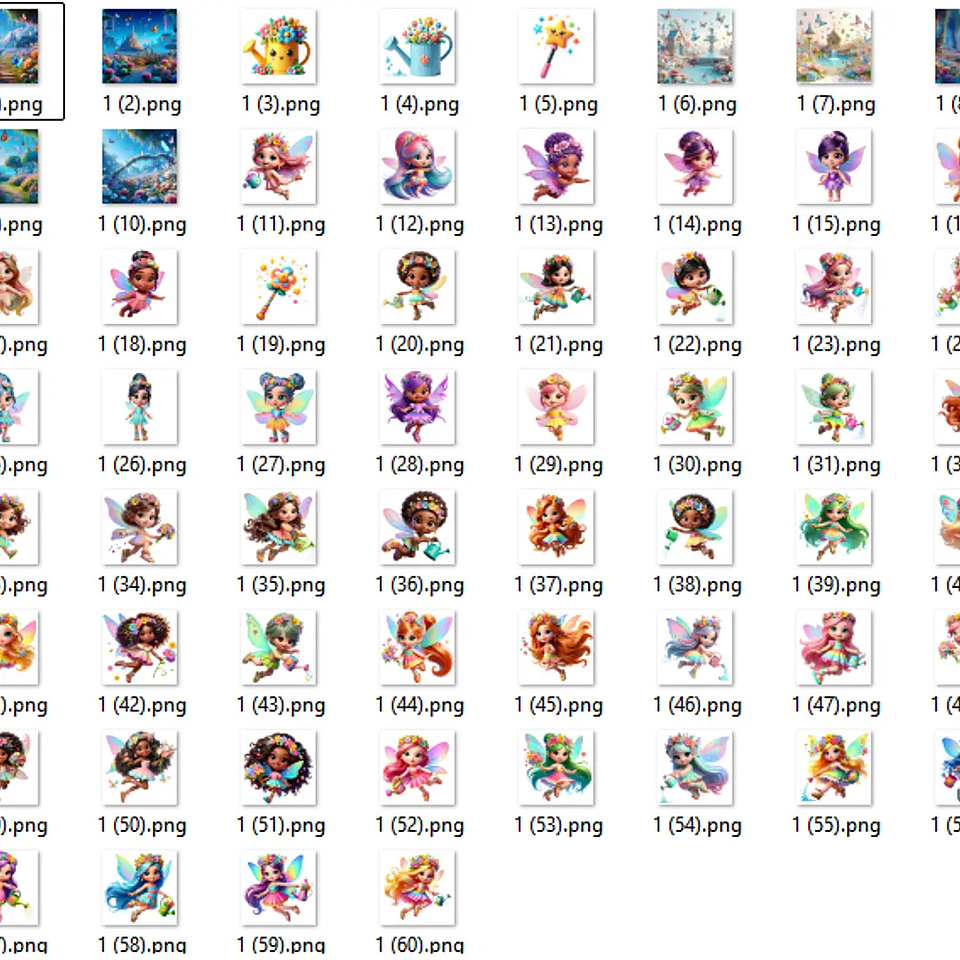 Kit Digital Jardim das Fadas - MK 2