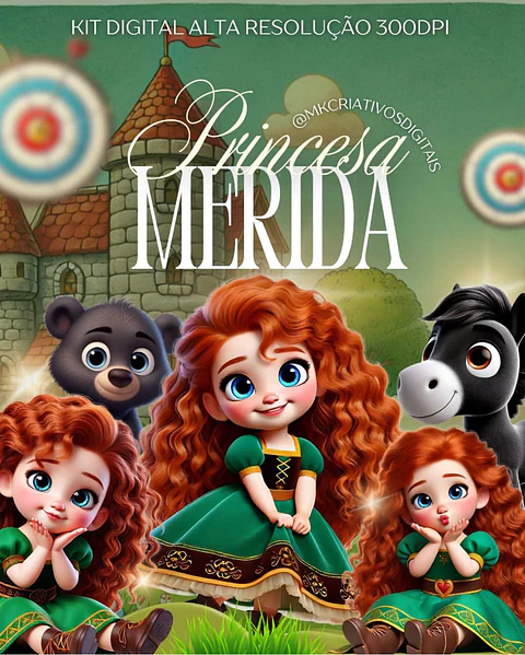 Kit Digital Merida Valente - MK