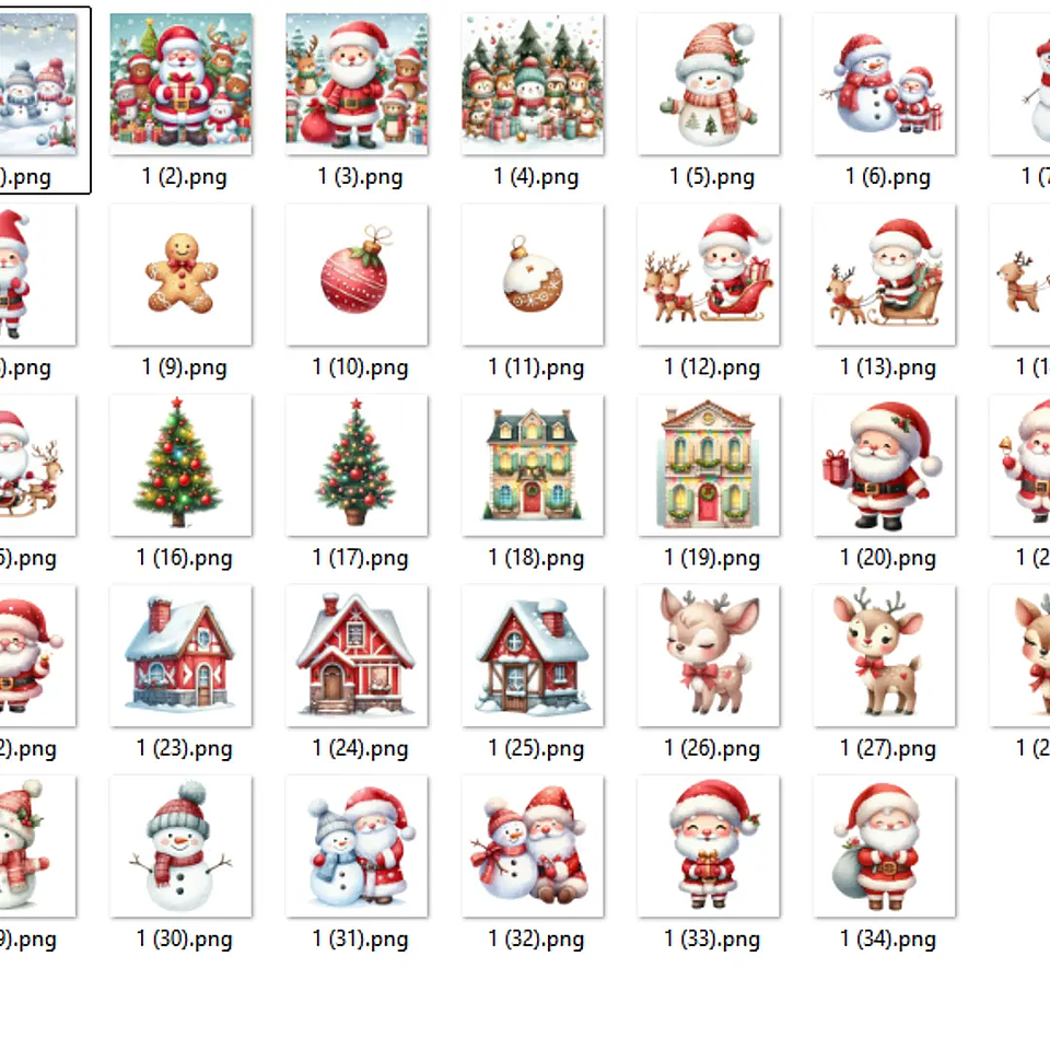 Kit Digital Natal encantado - MK 2