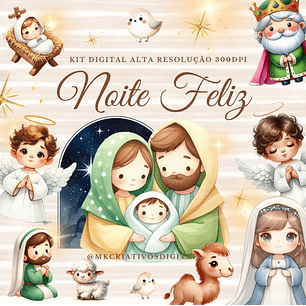 Kit Digital Noite Feliz - MK
