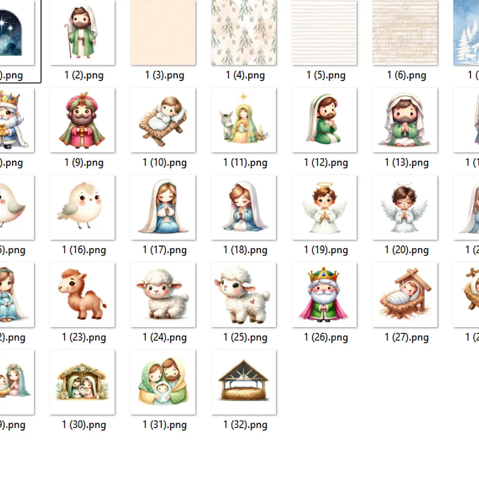 Kit Digital Noite Feliz - MK 2