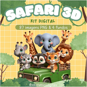 Kit Digital Safari 3D - MK