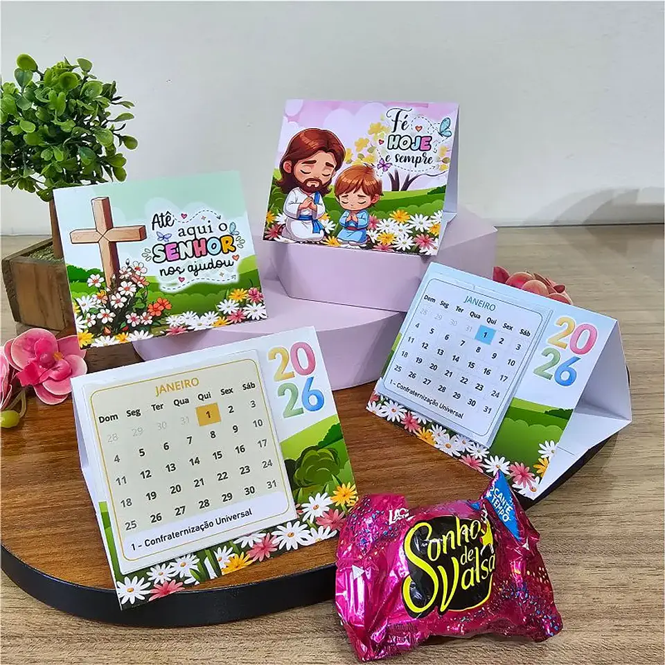 Arquivo Calendário de Mesa Religioso - Iza Nagliatti 2