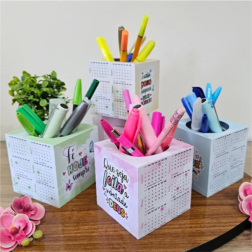 Arquivo Porta Caneta Calendário 2026 - Iza Nagliatti 1